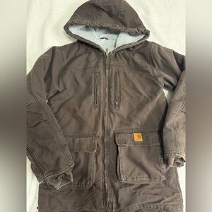 Kids vintage Carhartt Sherpa lines jacket XL